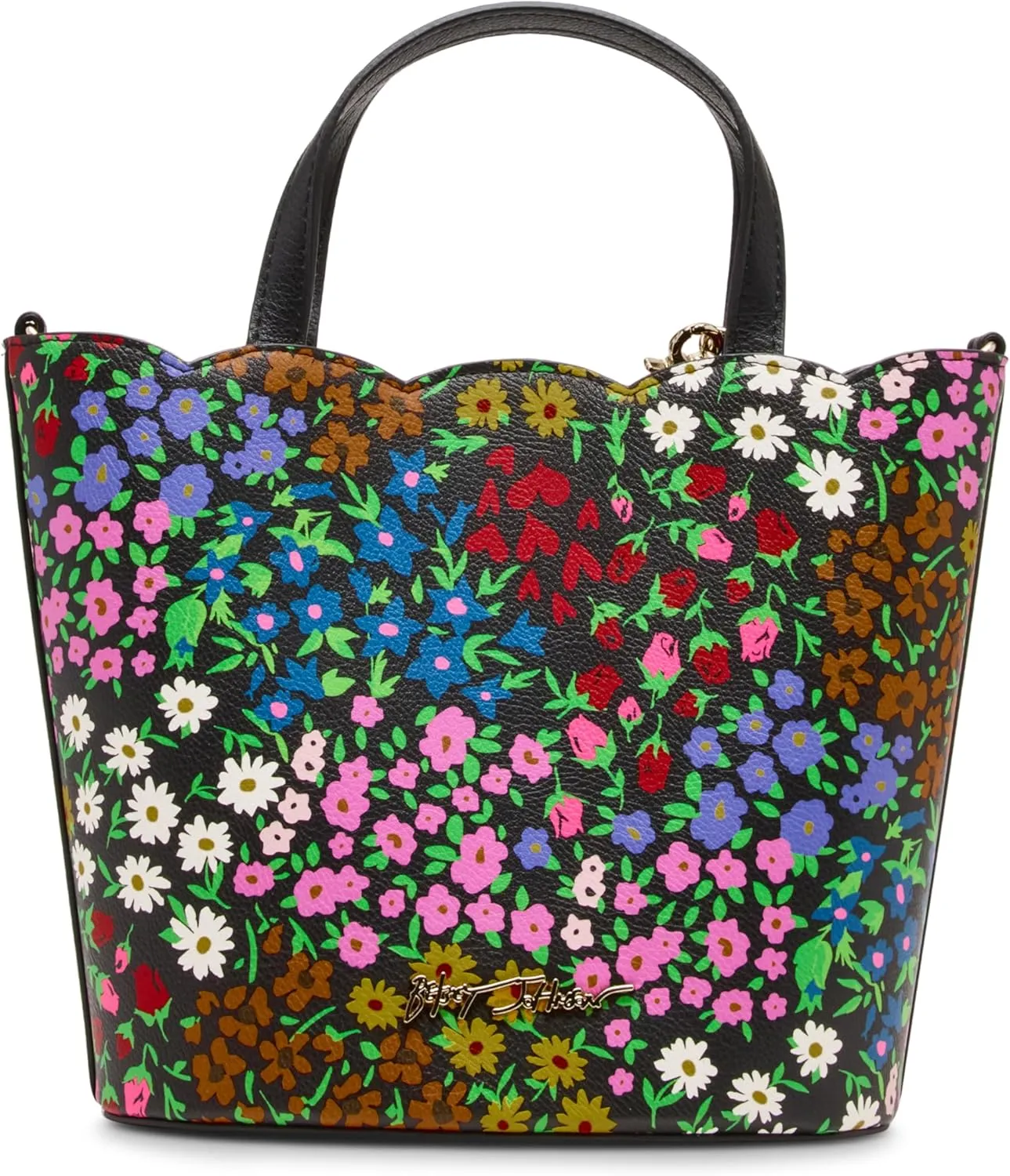 Betsey Johnson Secret Garden Scalloped Shopper