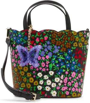 Betsey Johnson Secret Garden Scalloped Shopper