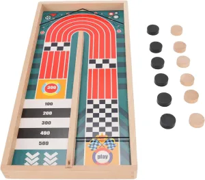 Board Finger Soccer,Fast Sling Puck Set Mini Bowling Game for Kids Adults
