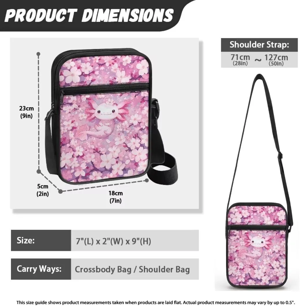 Boatee Small Messenger Bag for Women Casual Multi-Purpose Crossbody Handbag