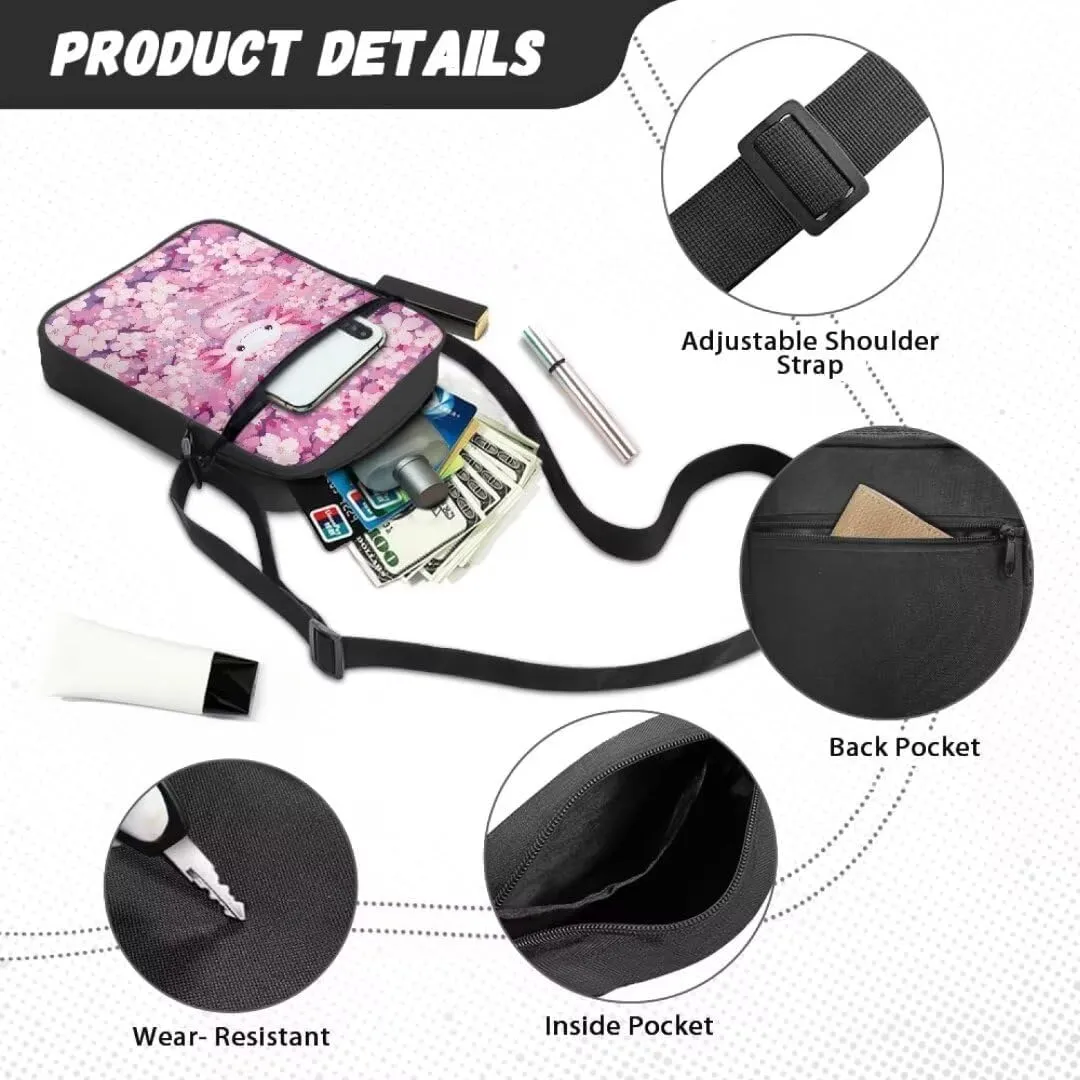 Boatee Small Messenger Bag for Women Casual Multi-Purpose Crossbody Handbag