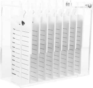 Box Multi Acrylic Eyelash Organizer Box Transparent False Lash Storage Holder for Easy Travel and Protection of Your Beauty Essentials