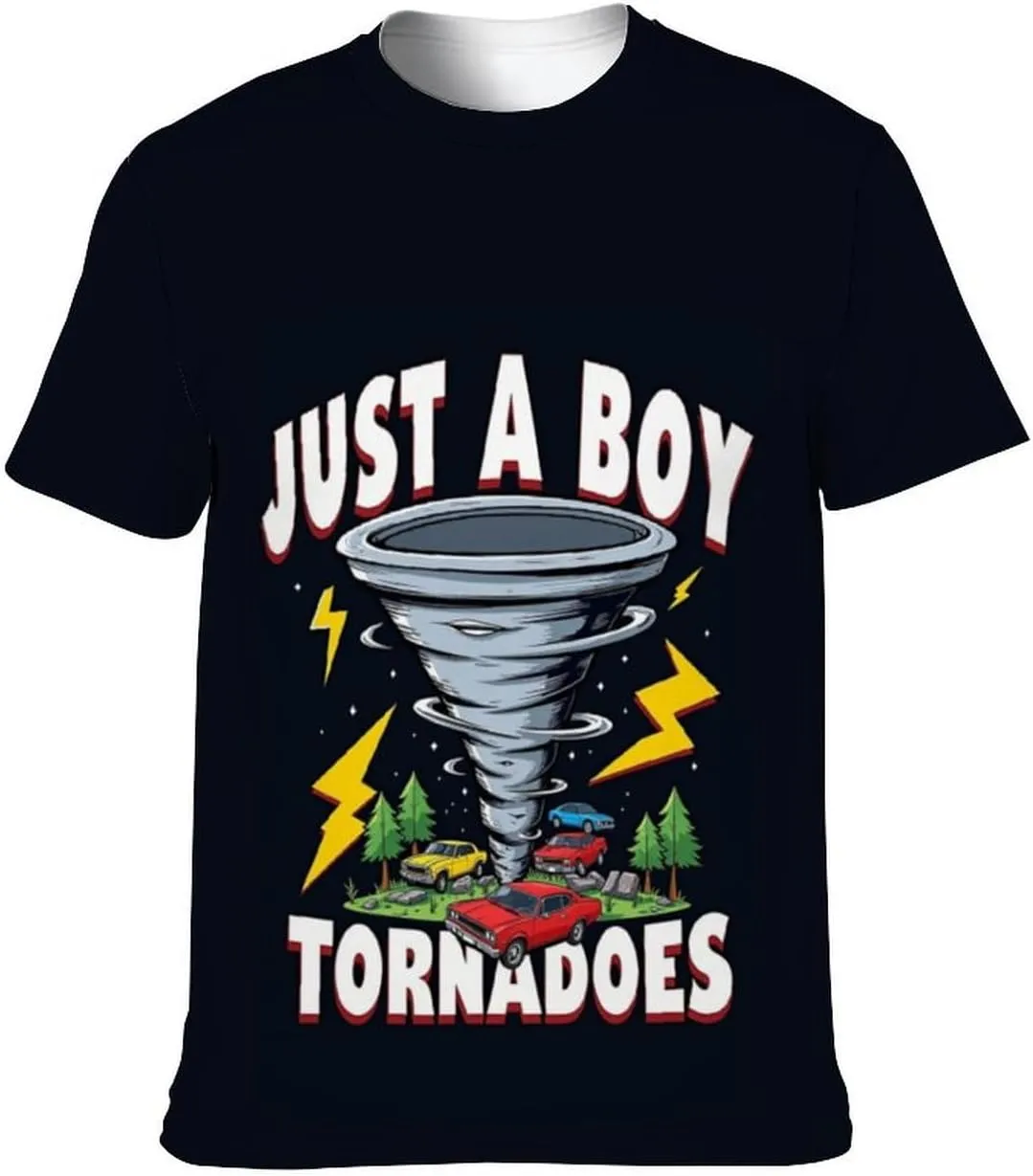 Boy’s Moisture Wicking Undershirt Breathable Short Sleeve Crewneck Tee