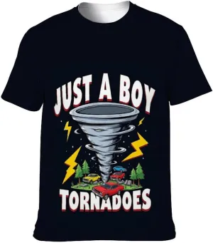 Boy’s Moisture Wicking Undershirt Breathable Short Sleeve Crewneck Tee