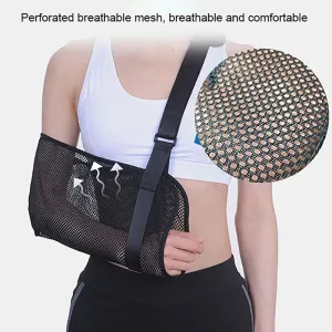 Breathable Arm Sling Adjustable Support Strap Lightweight Immobilizer