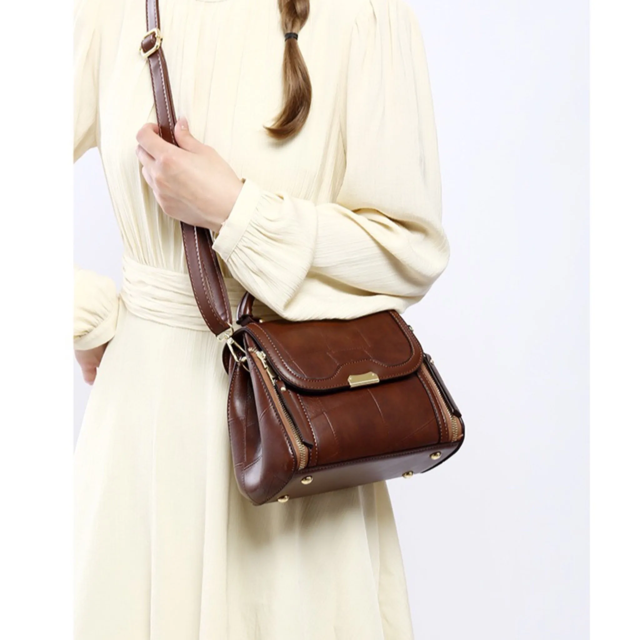Brown Vigo Sling Bag
