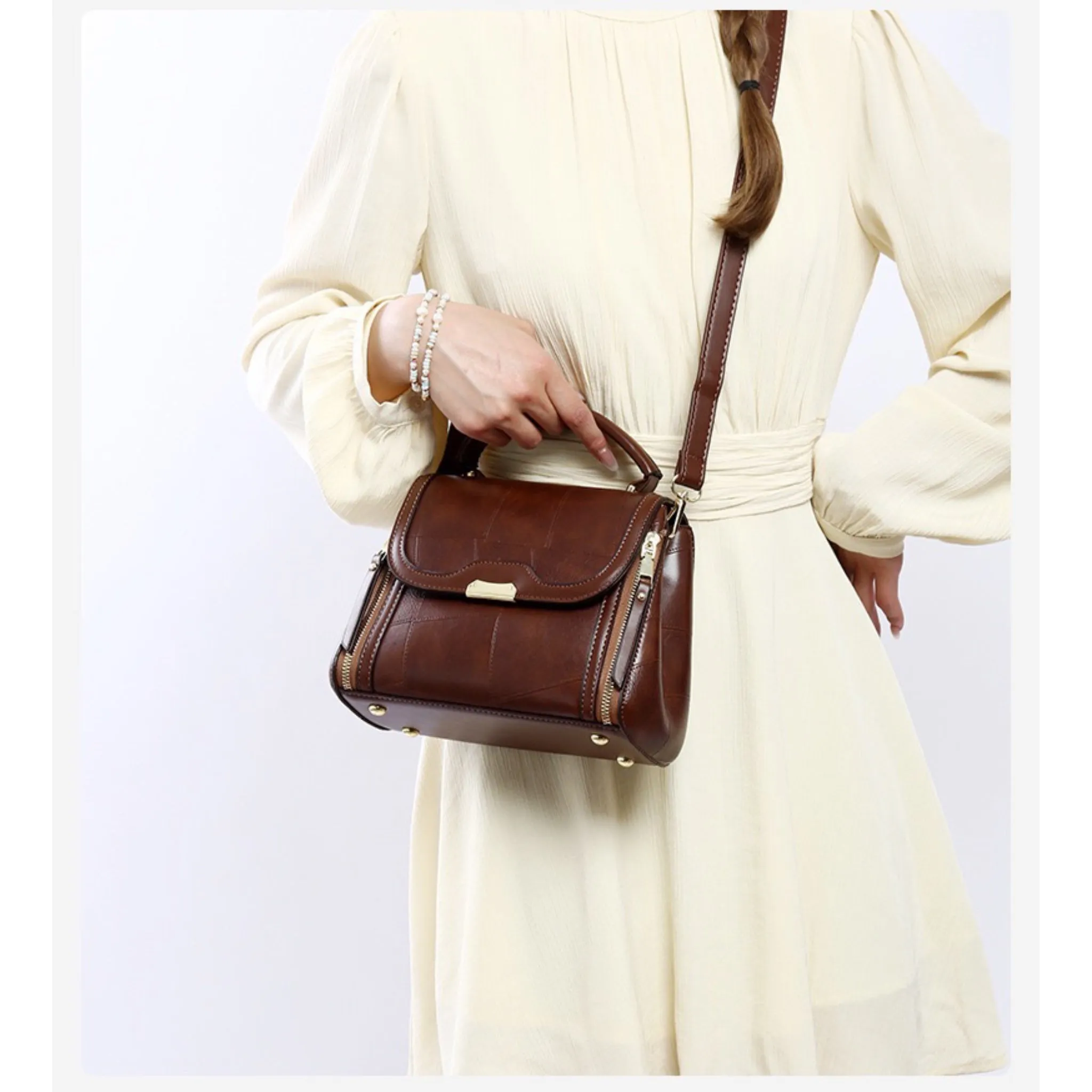 Brown Vigo Sling Bag