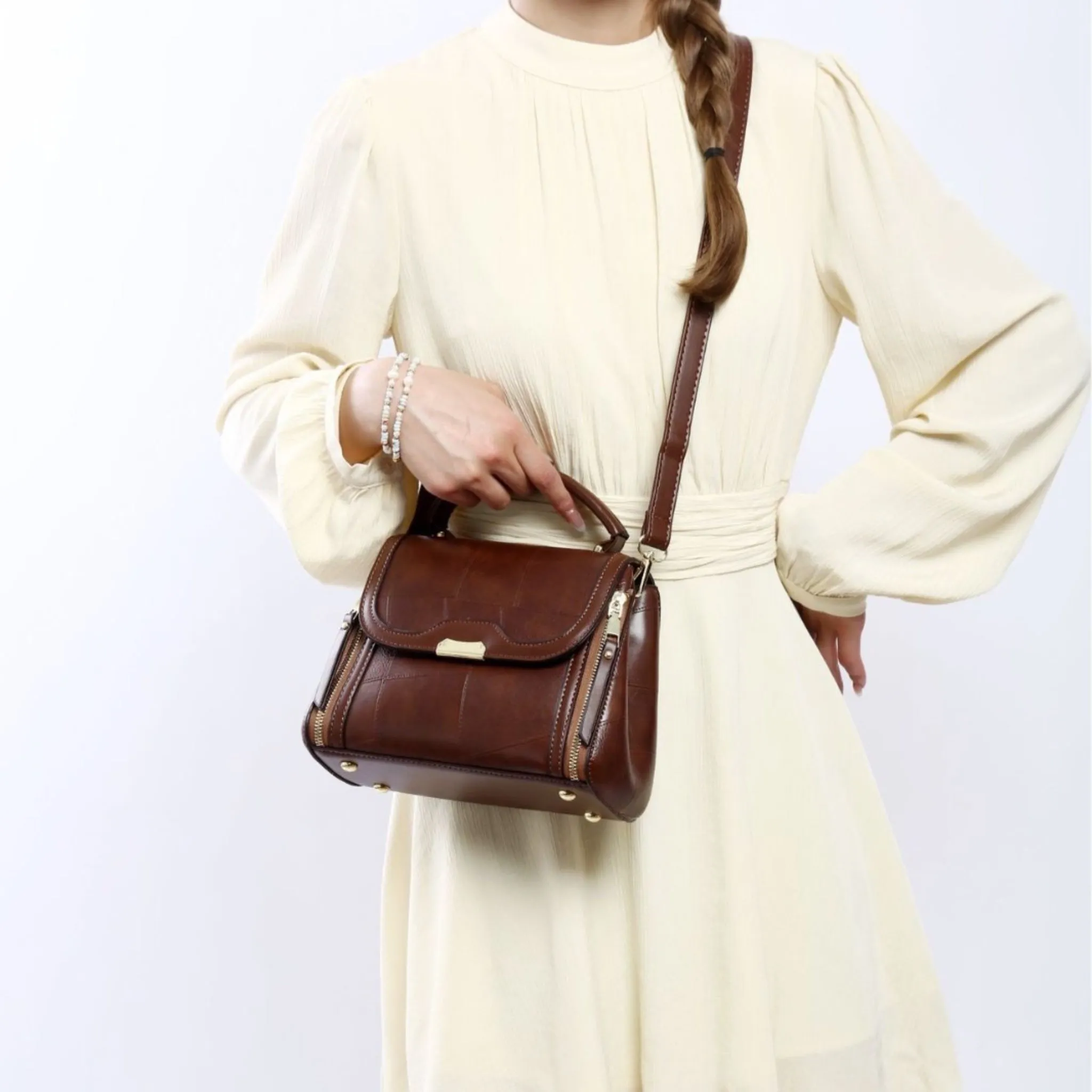 Brown Vigo Sling Bag
