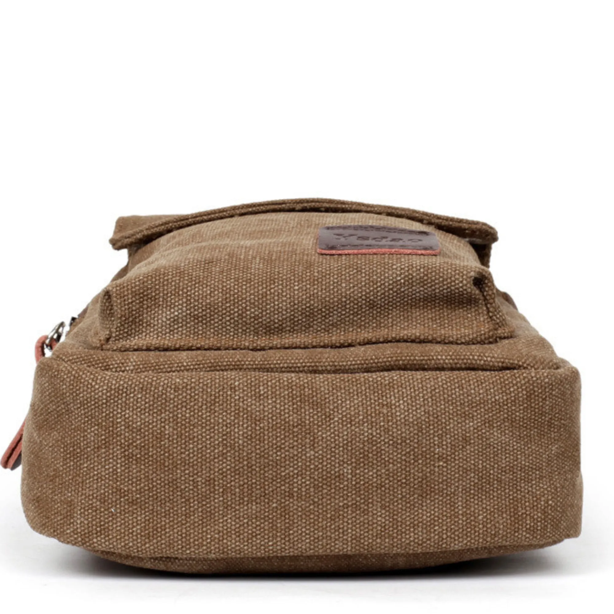 Canvas Messenger Travel Sling Chest Bag – For Men &amp; Women