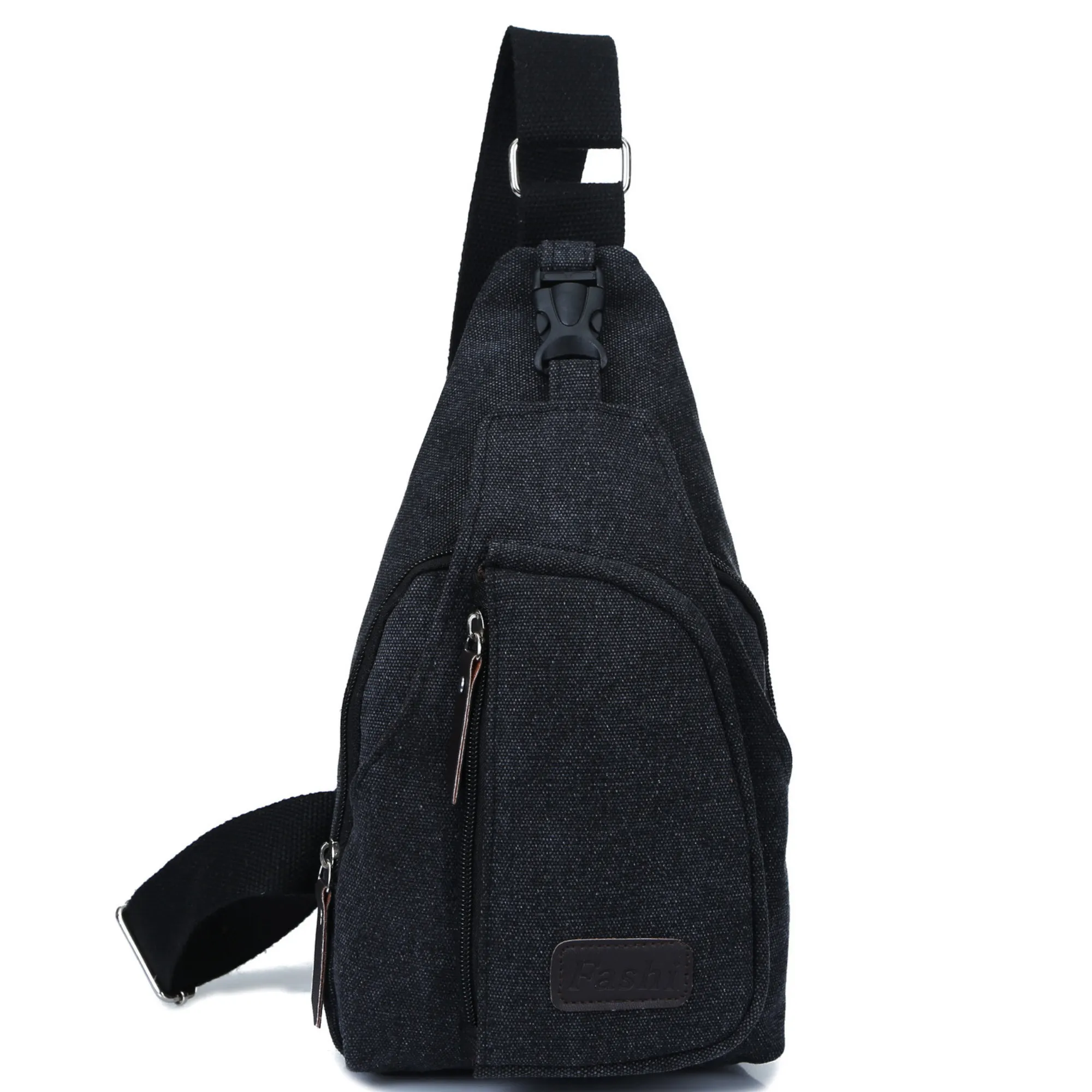 Canvas Sling Satchel Bag – Cross Body Chest and Messenger Bag