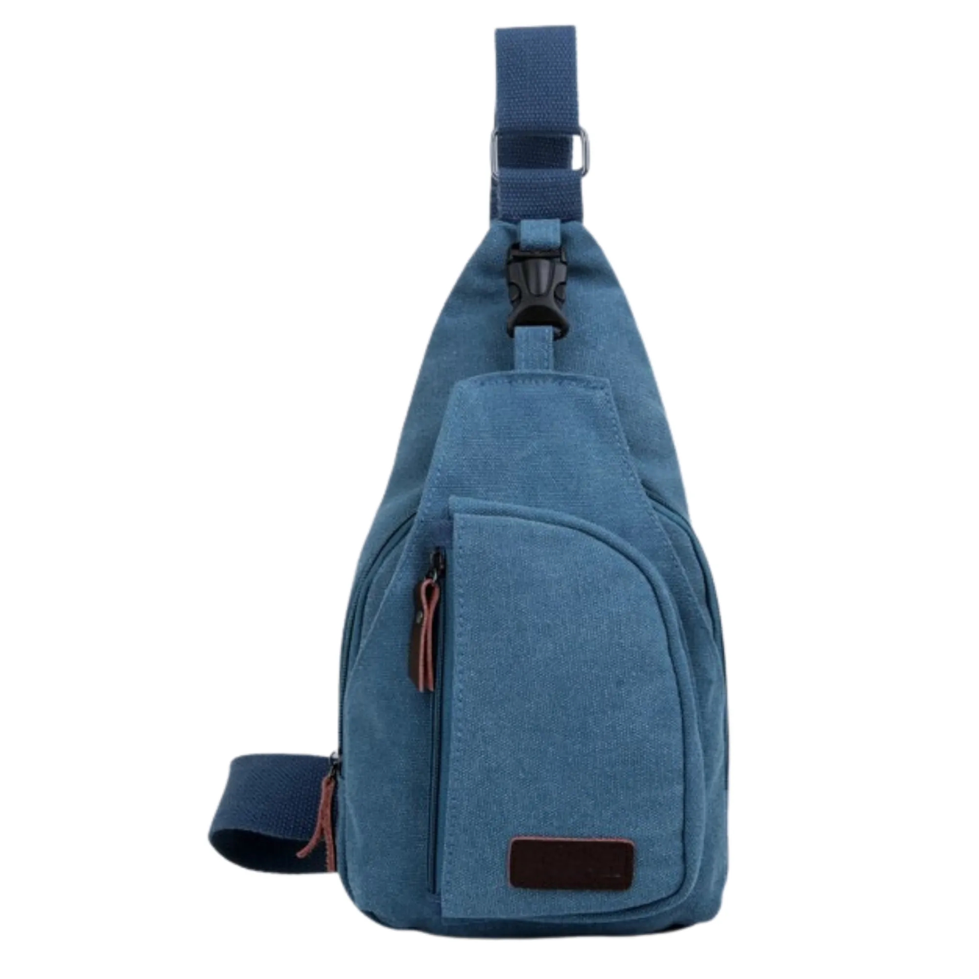 Canvas Sling Satchel Bag – Cross Body Chest and Messenger Bag