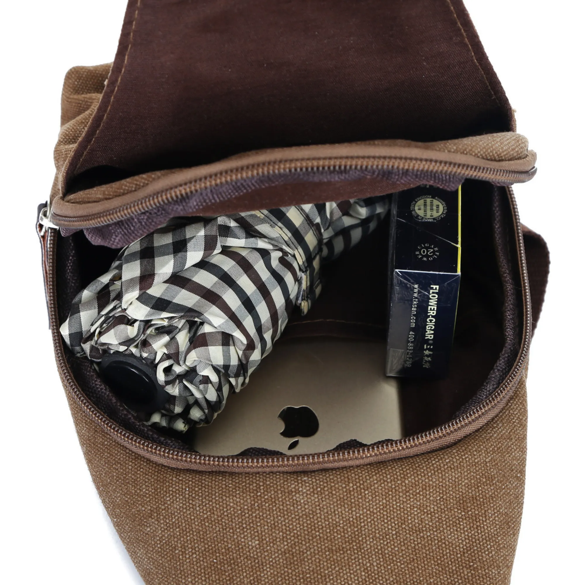 Canvas Sling Satchel Bag – Cross Body Chest and Messenger Bag