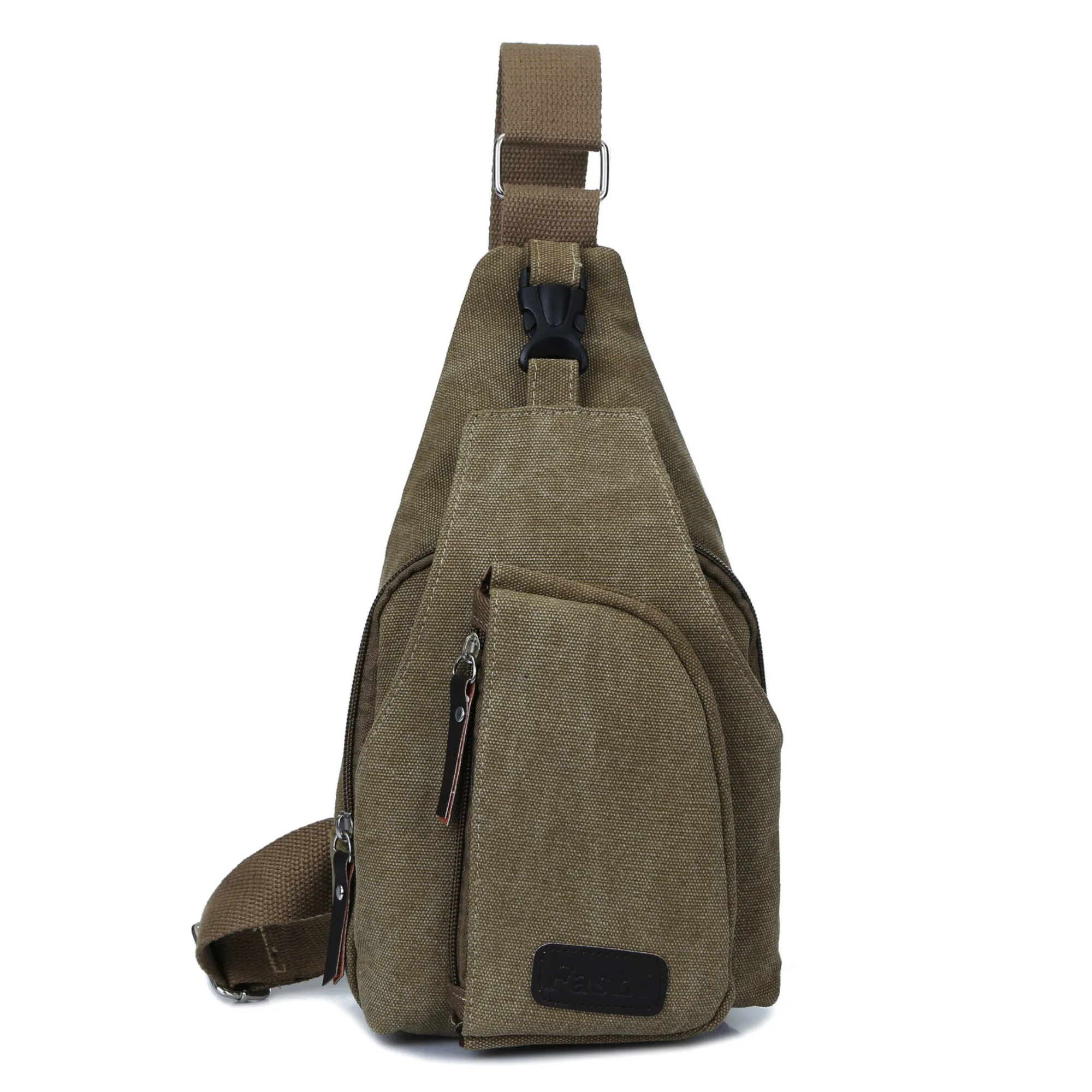Canvas Sling Satchel Bag – Cross Body Chest and Messenger Bag