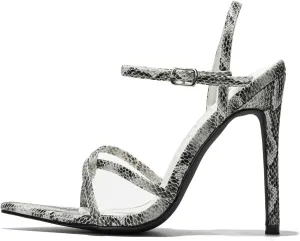 Cape Robbin Emylee Slingback with Strap Pointy-Toe Minimalist Heels (Emylee)