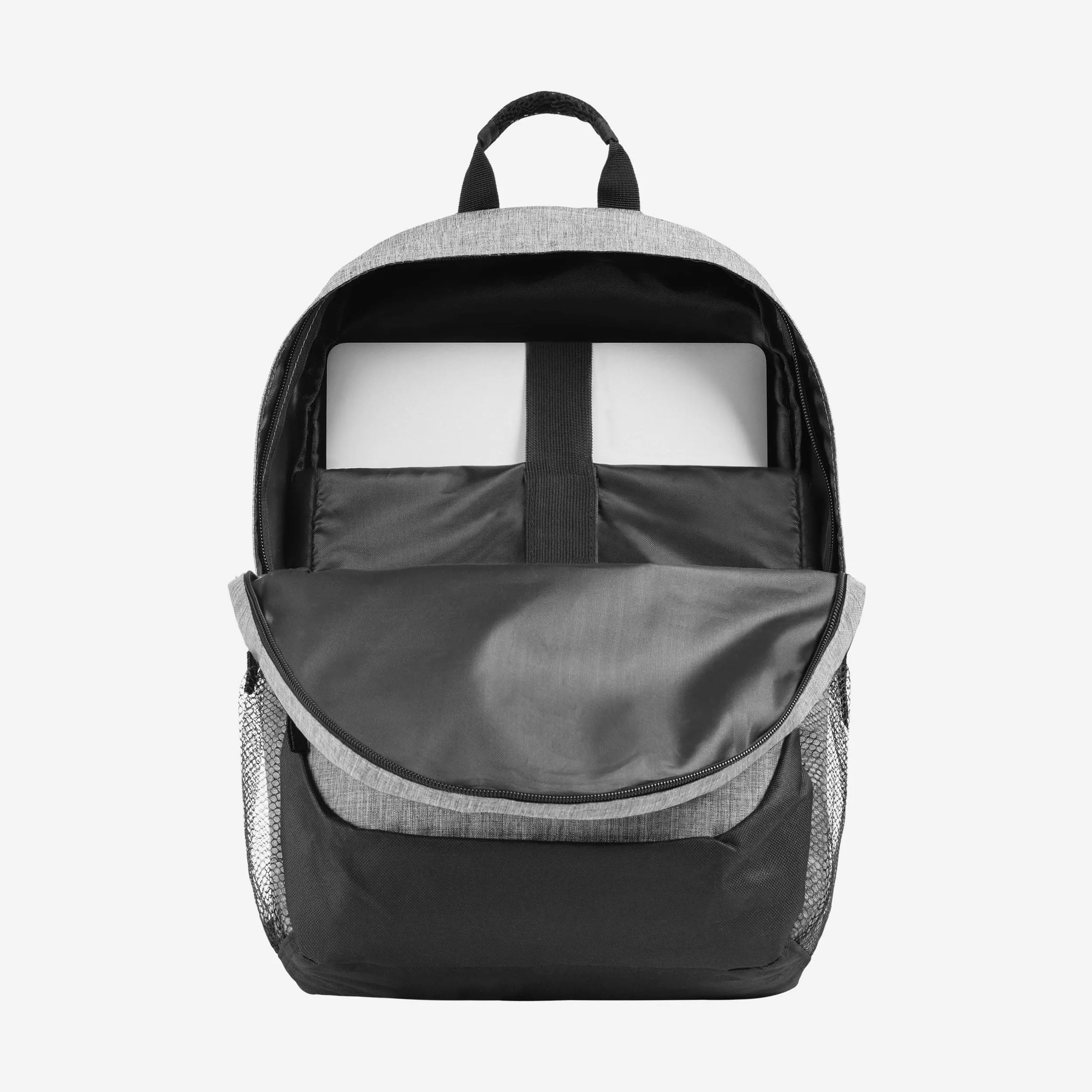 Carolina Panthers Heather Grey Bold Color Backpack
