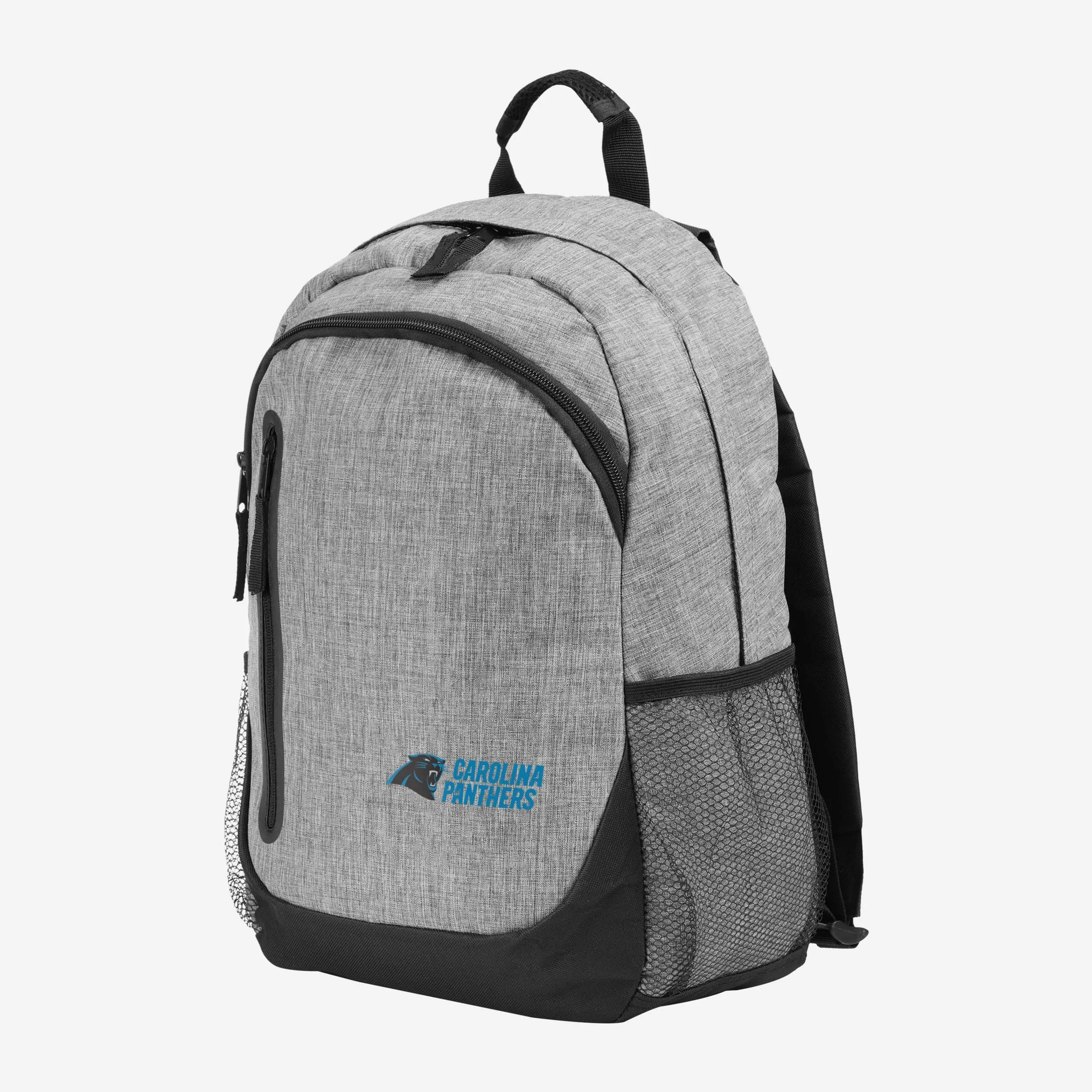 Carolina Panthers Heather Grey Bold Color Backpack
