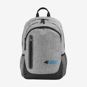 Carolina Panthers Heather Grey Bold Color Backpack