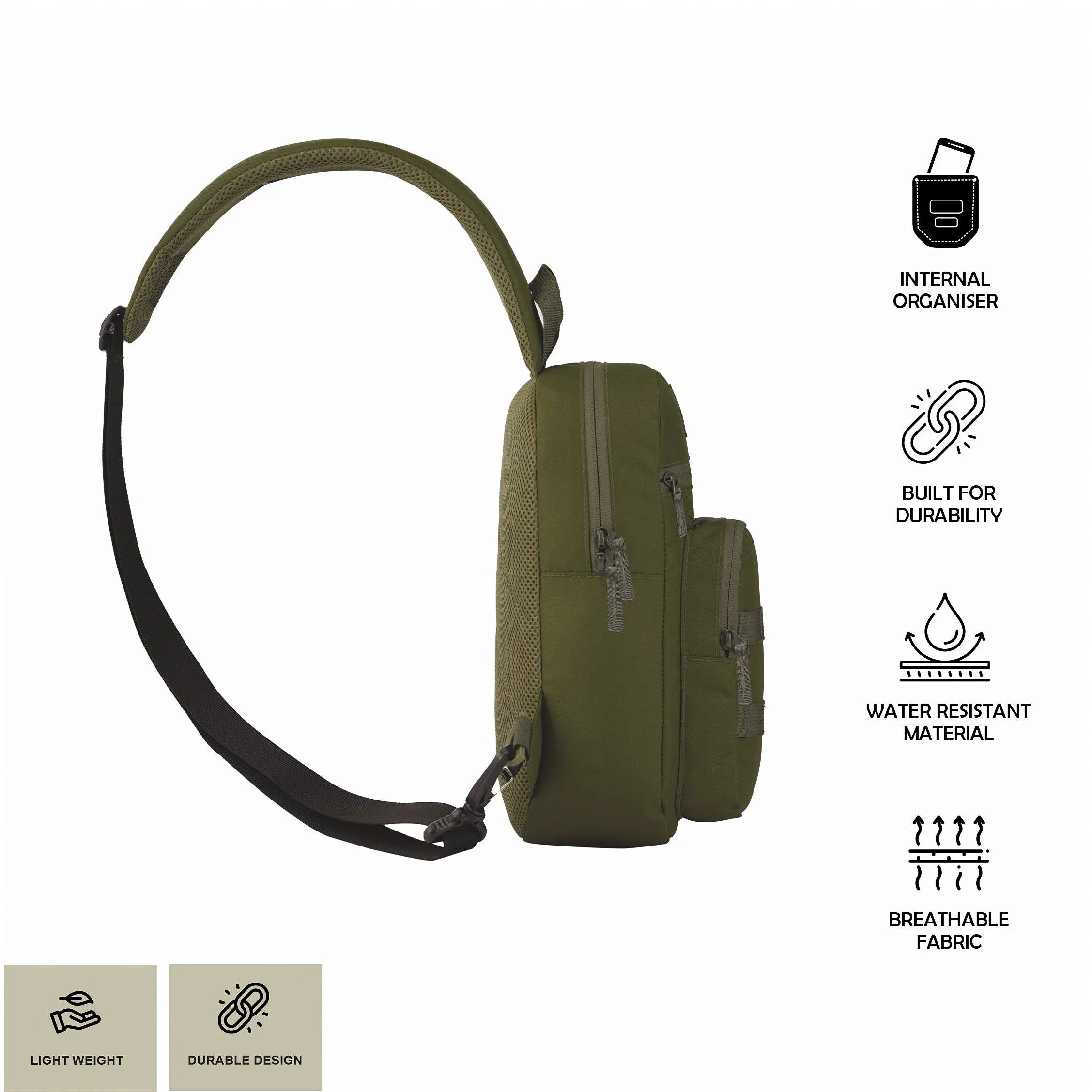 Carriz-Crossbody Backpack-CRB03-OLIVEGREEN