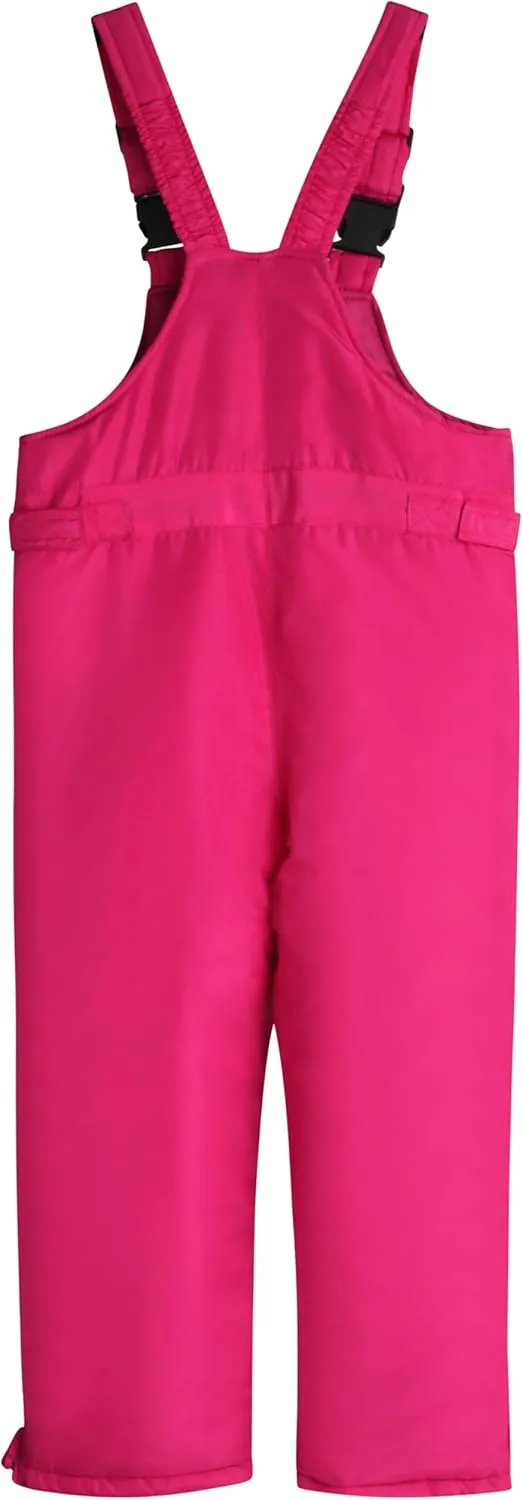 Cherokee Kids' Snow Bib - Boys and Girls Insulated Ski Pants Overalls (4-18)