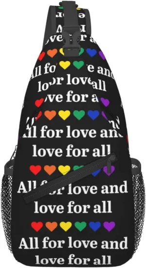 Chest Sling Bag Crossbody Shoulder Backpack Bag Gym Cycling Travel Hiking Daypack Cross Bag