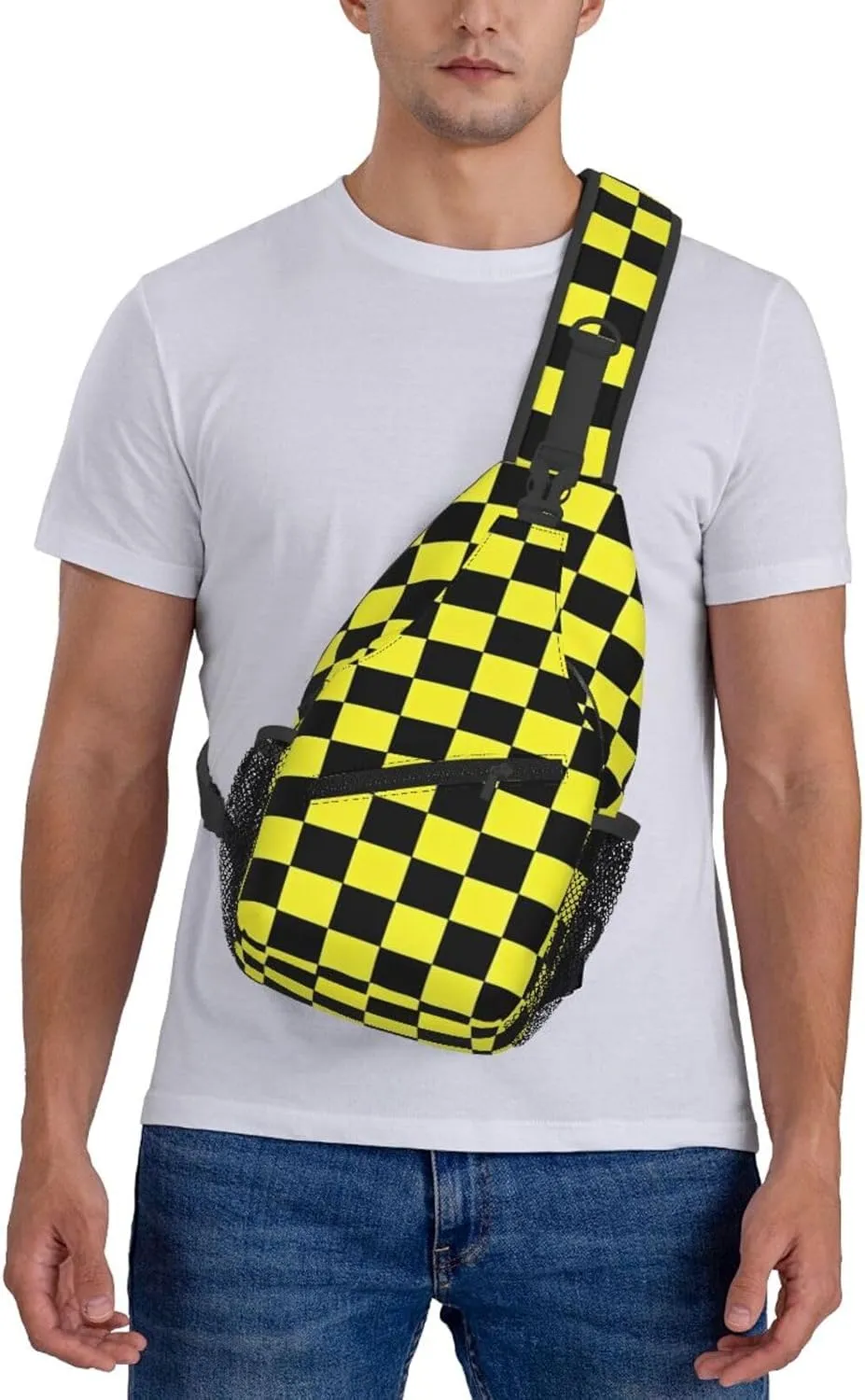 Chest Sling Bag Crossbody Shoulder Backpack Bag Gym Cycling Travel Hiking Daypack Cross Bag