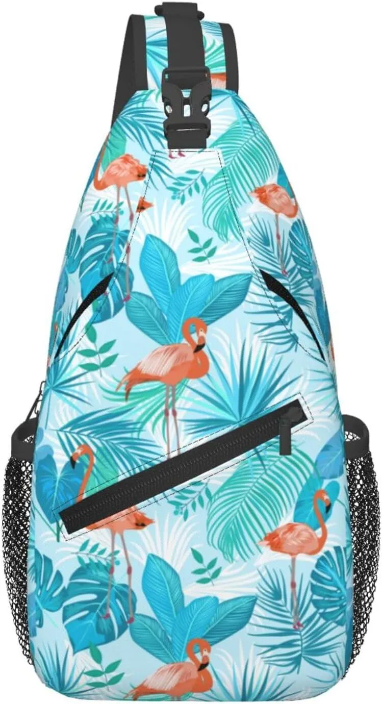 Chest Sling Bag Crossbody Shoulder Backpack Bag Gym Cycling Travel Hiking Daypack Cross Bag