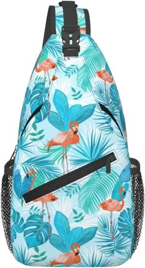 Chest Sling Bag Crossbody Shoulder Backpack Bag Gym Cycling Travel Hiking Daypack Cross Bag