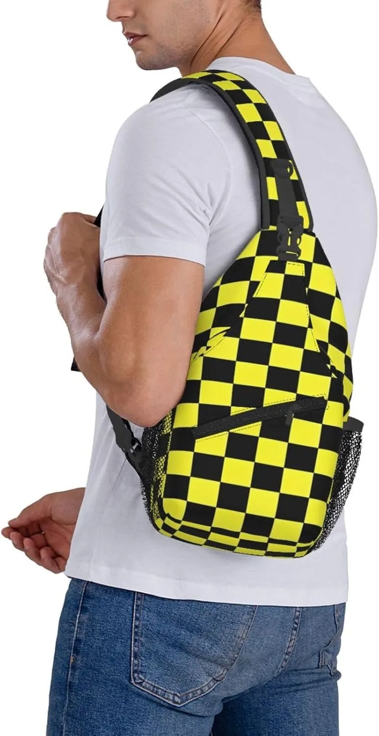 Chest Sling Bag Crossbody Shoulder Backpack Bag Gym Cycling Travel Hiking Daypack Cross Bag