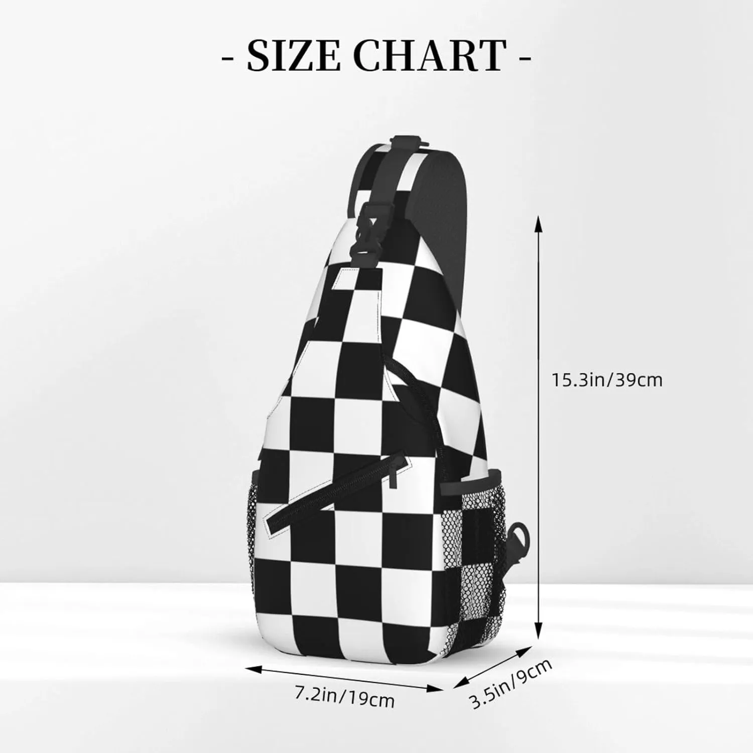 Chest Sling Bag Crossbody Shoulder Backpack Bag Gym Cycling Travel Hiking Daypack Cross Bag