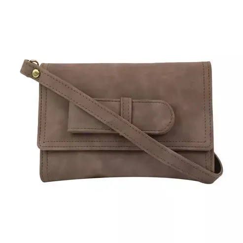 Chic and Playful : Women's Sling Bag (Taupe)