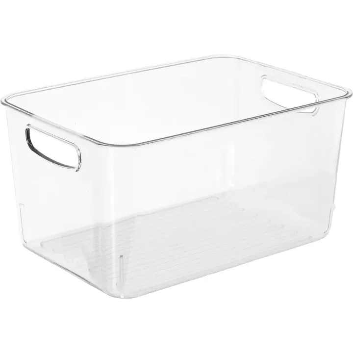 Clear Lucite Organizing Bins 1pc