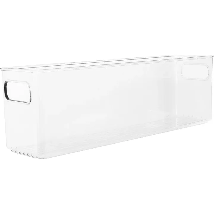 Clear Lucite Organizing Bins 1pc