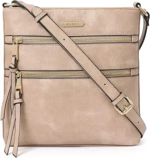 CLUCI Crossbody Purses for Women, Medium Size Zipper Pocket Adjustable Strap, Soft Leather Women's Shoulder Handbags