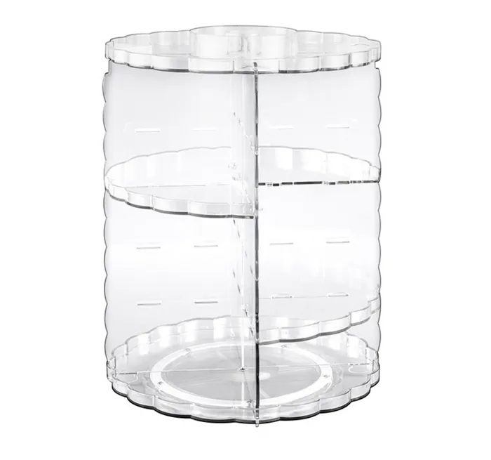 Cosmetic storage shelf makeup storage box