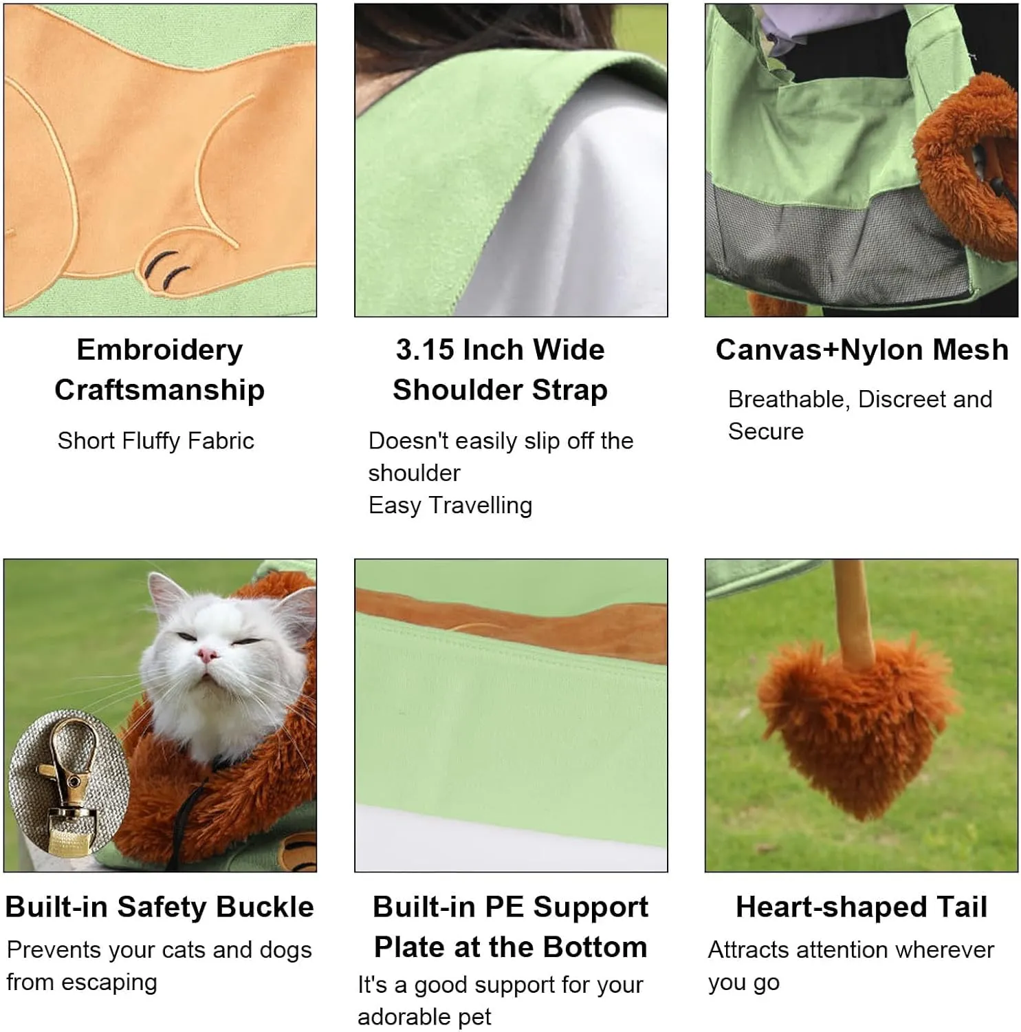 Cosplay Lion Shape Pet Cat and Dog Shoulder Bag Portable Pet Cat Dog Crossbody Bag Breathable Pet Carrier Tote