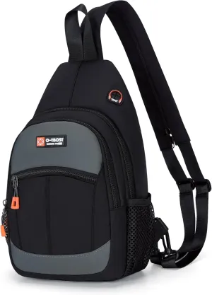 Cross Body Bag Sling Bags for Women Water Resistant Backpack Lightweight Shoulder Chest Daypack for Men Women Hiking Travel