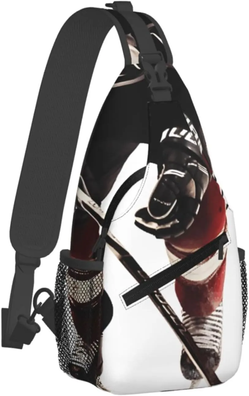 Cross Chest Bag Diagonally Sling Backpack Crossbody Shoulder Bag Labrador Sling Bag Travel Hiking Daypack