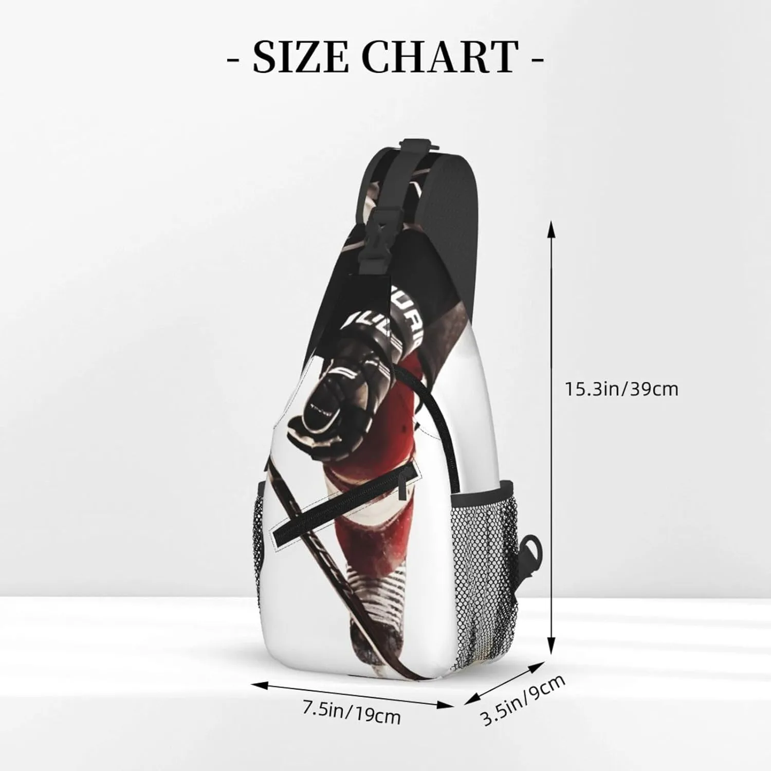 Cross Chest Bag Diagonally Sling Backpack Crossbody Shoulder Bag Labrador Sling Bag Travel Hiking Daypack