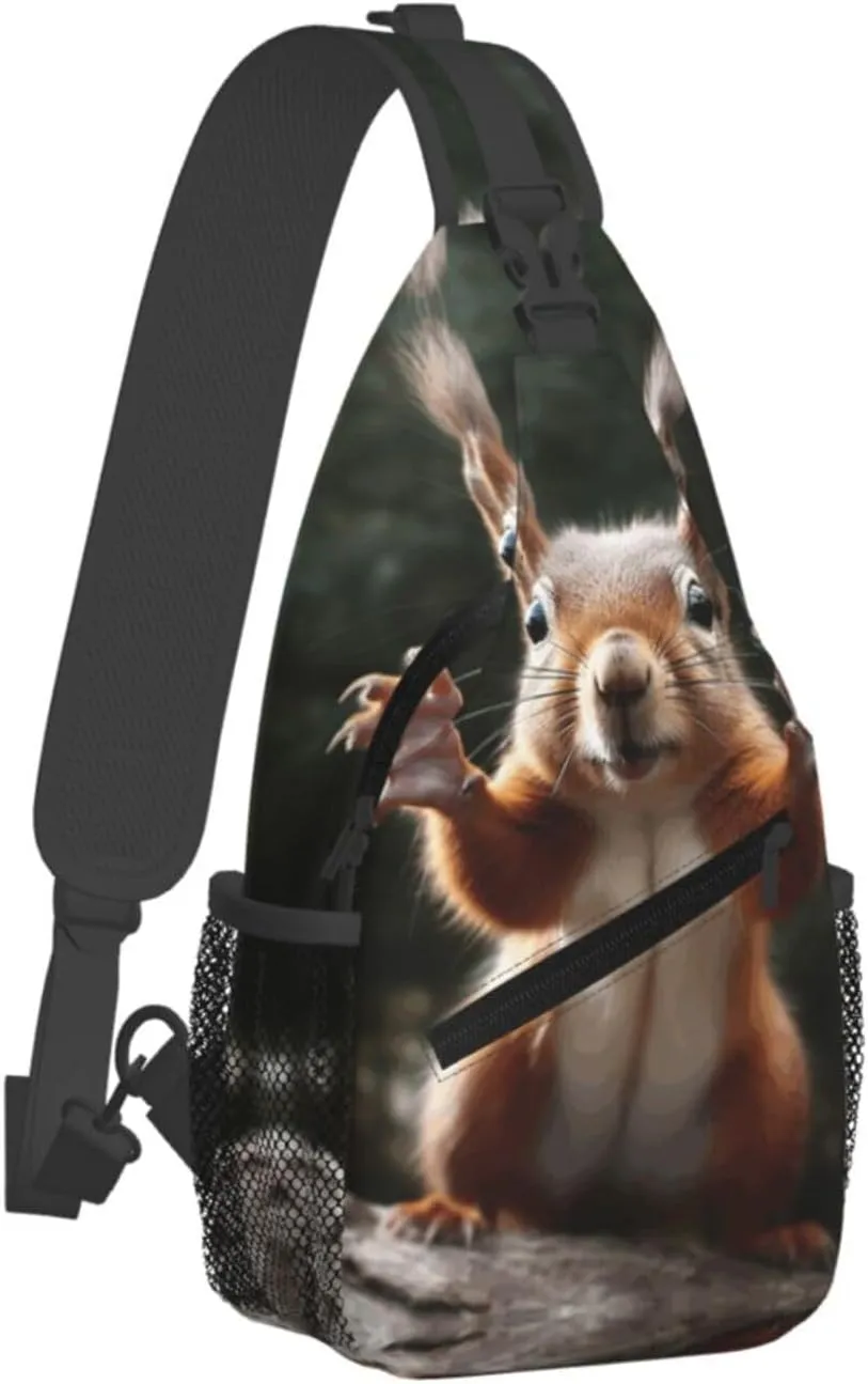 Cross Chest Bag Diagonally Sling Backpack Crossbody Shoulder Bag Surfboard Sling Bag Travel Hiking Daypack