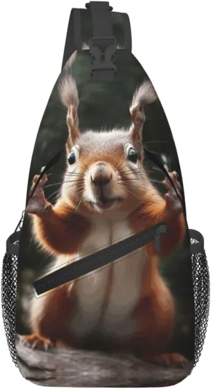 Cross Chest Bag Diagonally Sling Backpack Crossbody Shoulder Bag Surfboard Sling Bag Travel Hiking Daypack