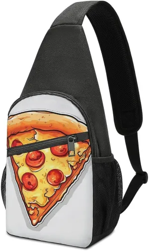 Crossbody Bag for Women Men Sling Bag Cool Dolphin Chest Bag Crossbody Adjustable Shoulder Bag