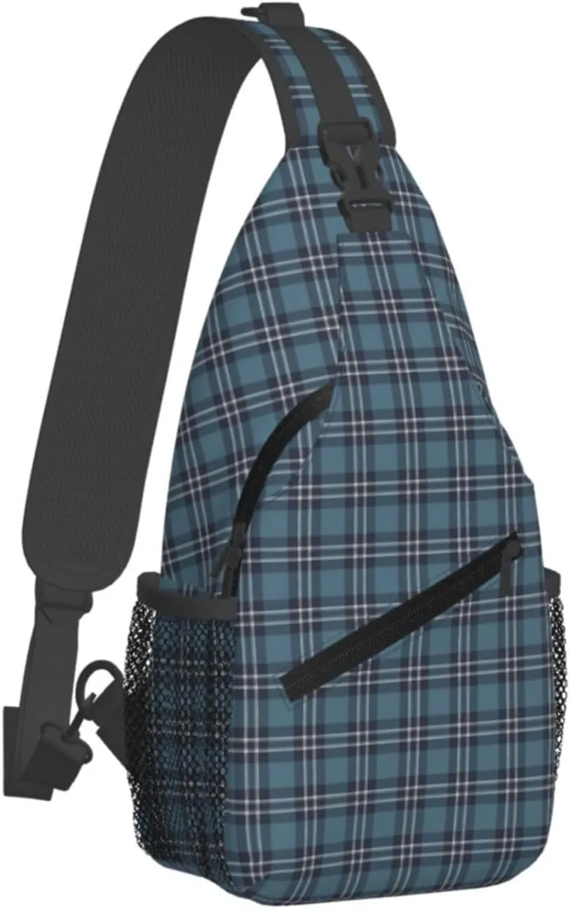 Crossbody Sling Backpack Clan Earl of St Andrews Tartan Shoulder Chest Bag Daypack for Traveling Sport
