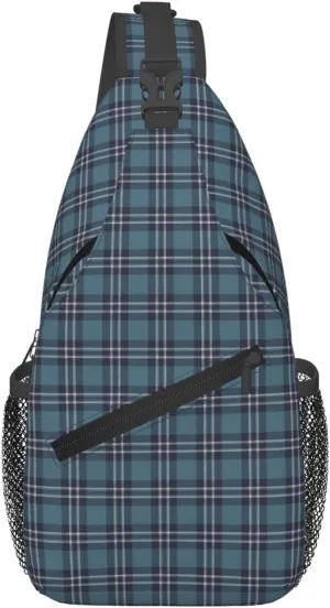 Crossbody Sling Backpack Clan Earl of St Andrews Tartan Shoulder Chest Bag Daypack for Traveling Sport