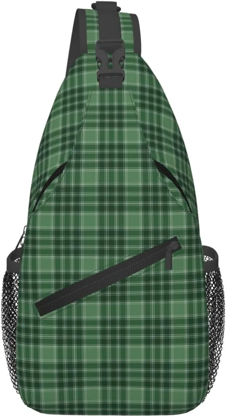 Crossbody Sling Backpack Clan MacDonald Lord of the Isles Hunting Tartan Shoulder Chest Bag Daypack for Traveling Sport