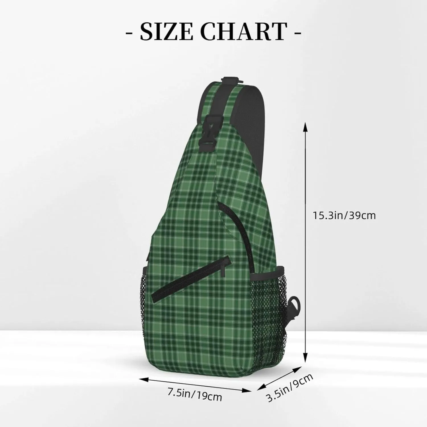 Crossbody Sling Backpack Clan MacDonald Lord of the Isles Hunting Tartan Shoulder Chest Bag Daypack for Traveling Sport