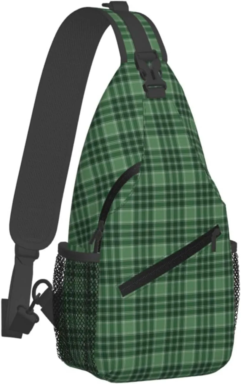 Crossbody Sling Backpack Clan MacDonald Lord of the Isles Hunting Tartan Shoulder Chest Bag Daypack for Traveling Sport