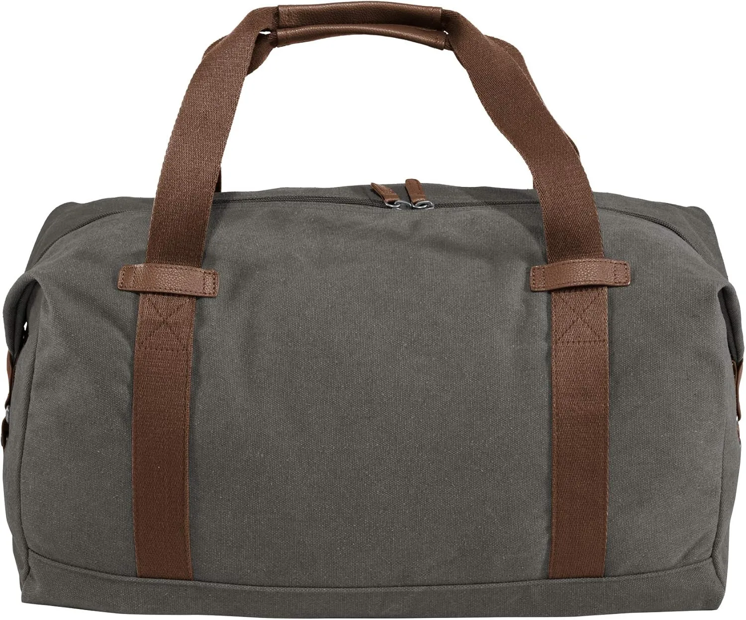 Custom Canvas Duffel Bag for Men Women - Add Your Monogram - Personalized Weekender Bag for Gym, Overnight, Travel