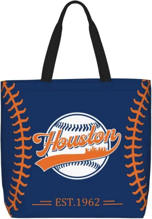 Custom Shoulder Bag Handbag,Personalized Custom Baseball Style Tote Bag,Large Shoulder Tote for Women Men Gift