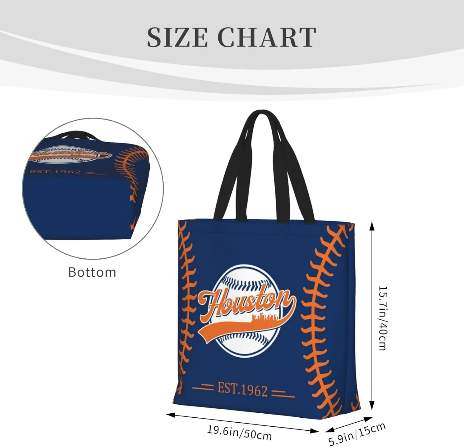 Custom Shoulder Bag Handbag,Personalized Custom Baseball Style Tote Bag,Large Shoulder Tote for Women Men Gift