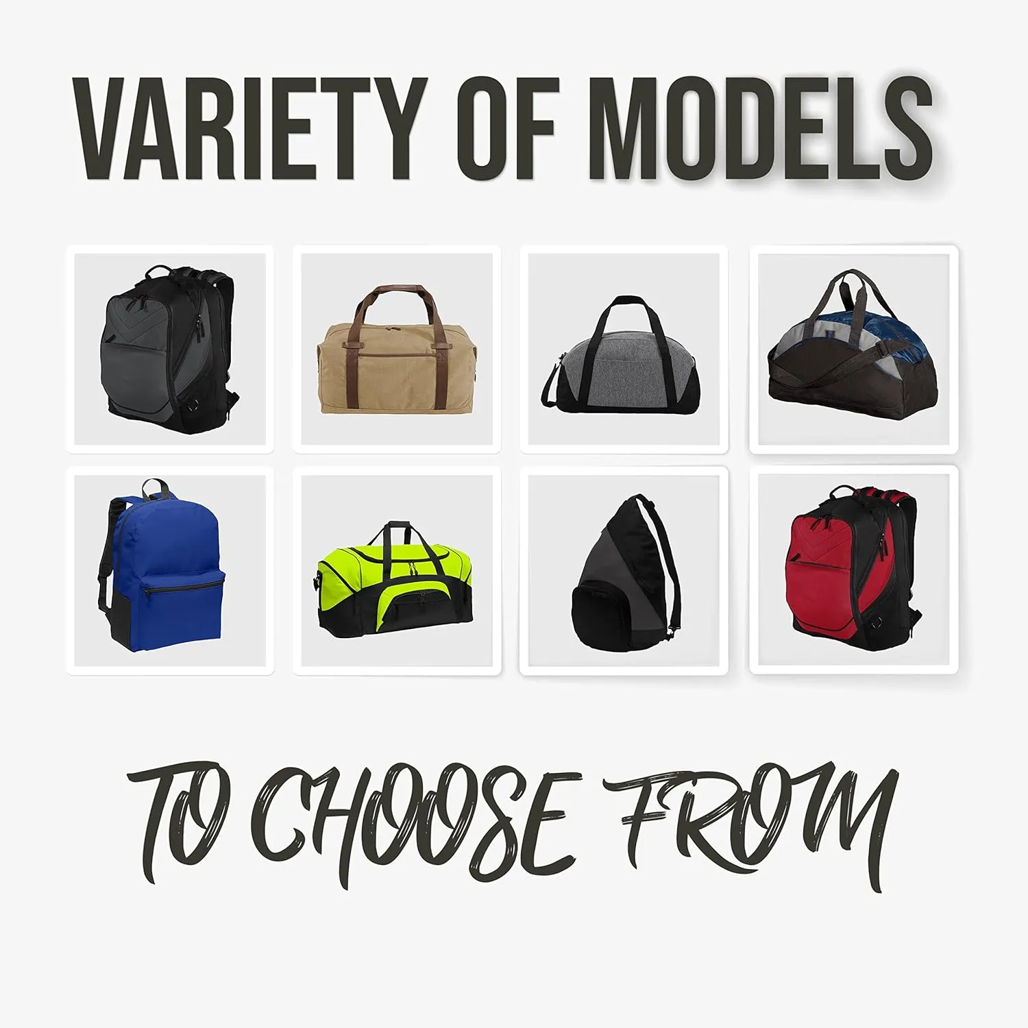 Custom Sport Duffel Bag for Men Women (Active Medium) - Add Your Name - Personalized Weekender Bag for Gym, Overnight, Travel